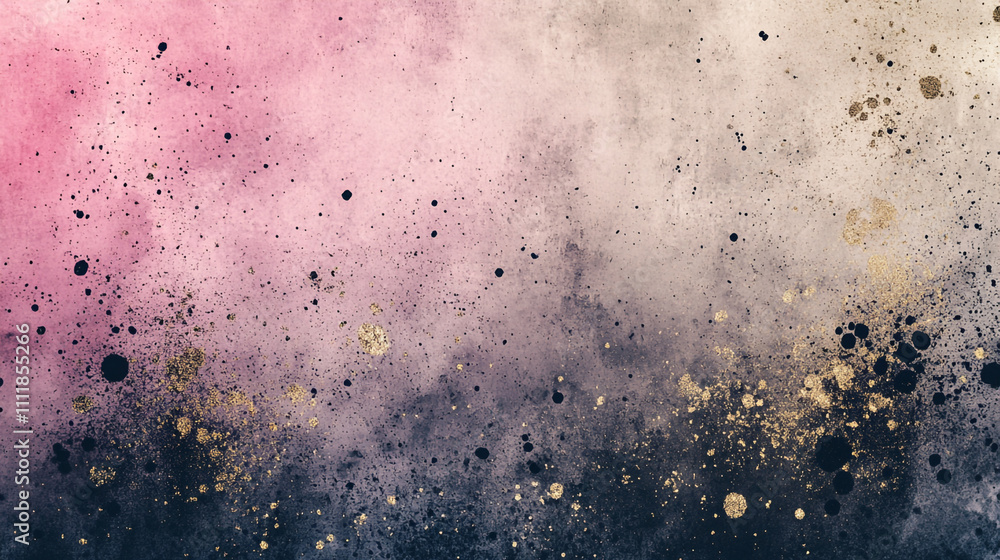 Aufkleber abstract texture featuring soft colors and glittery spots on a canvas backdrop