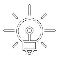 Smart icon in line style