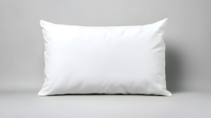 White pillow, mock up, clean background
