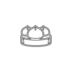 Dim sum icon in line style