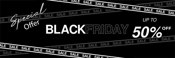 Black friday banner sale