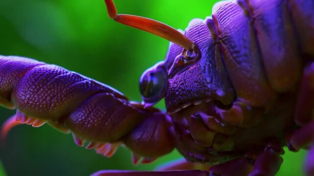close up of a spider