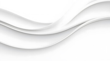 Elegant white waves background. Abstract smooth elegant white fabric silk texture soft background, flowing satin waves
