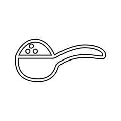 Seasoning icon in line style