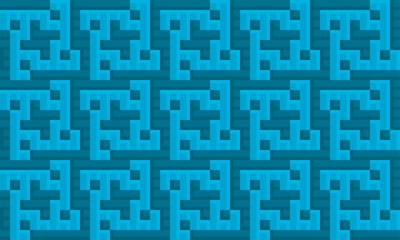 Seamless traditional woven pattern called Anyaman
