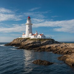 lighthouse on the coast