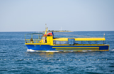 boat on the water at sea