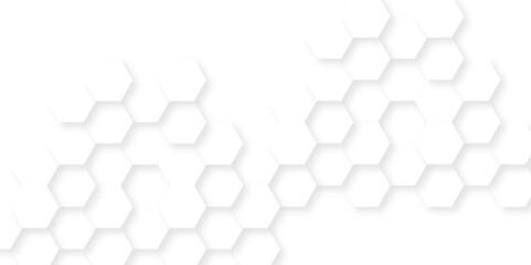 Background with hexagons. Abstract background with lines. white texture background. hexagon abstract background. Surface polygon pattern with glowing hexagon paper texture and futuristic business