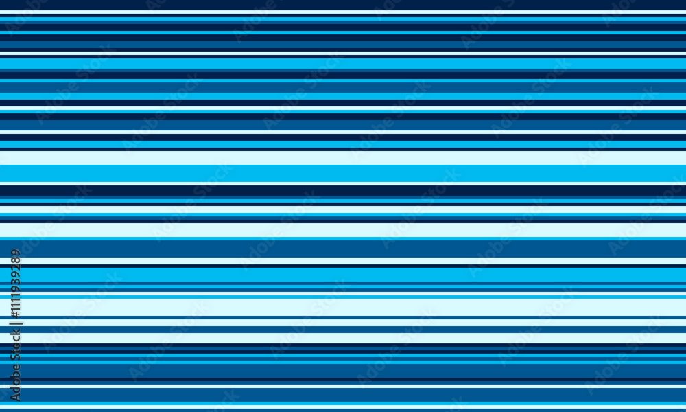 Poster geometric stripes seamless vector pattern with horizontal lines in varied colours, creating an abstr