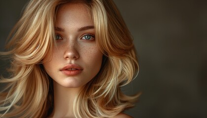 Naklejka premium portrait of a woman