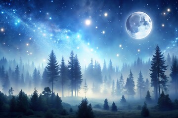 Fototapeta premium This collection of creative and unique background images captures the serene beauty of fog in nature, bustling cities, and tranquil villages