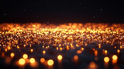 City lights polluting night sky, light pollution, visualizing urban environmental challenges