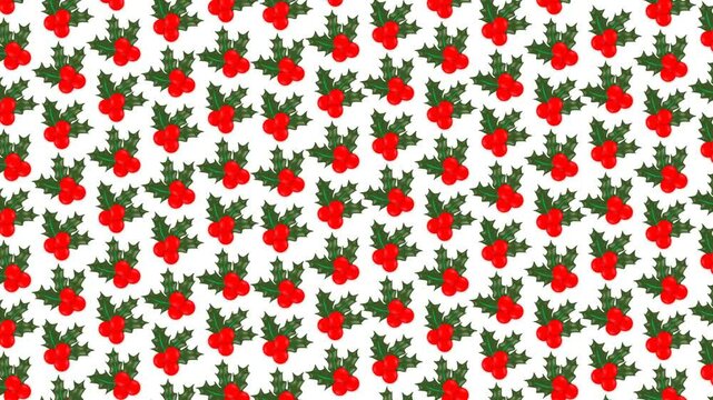 Christmas pattern background illustration of Christmas ornament
