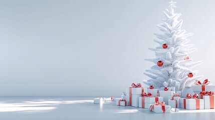 Christmas Background  Blank greeting card with  copy space for your Xmas Advent greeting card or advertisement,