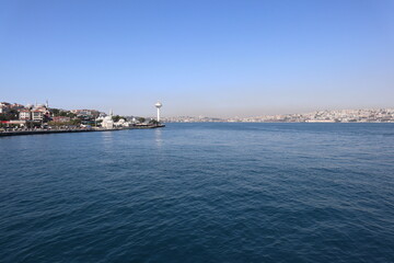 Beautiful Istanbul Bosphorus view. Istanbul cityscape.