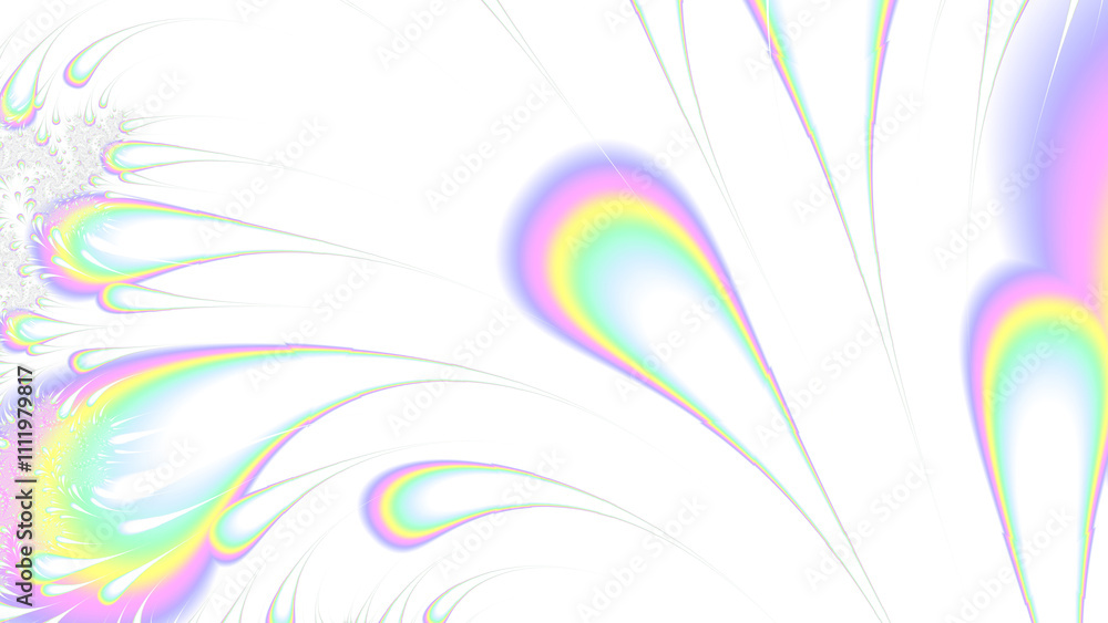 Poster Colorful gradient shape blur. Blur Gradient Shape transparent PNG shape gradient Shining circle holographic blurred shape rainbow colors. Abstract design