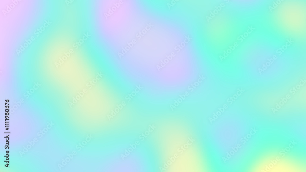 Poster Colorful gradient shape blur. Blur Gradient Shape transparent PNG shape gradient Shining circle holographic blurred shape rainbow colors. Abstract design