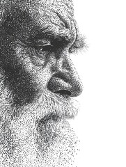 Obraz premium Man with beard