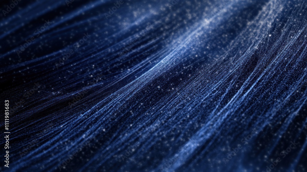 Poster dark blue background with abstract light lines digital network design for tech or presentations