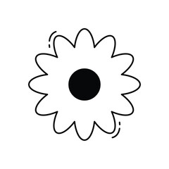 Chamomile vector icon