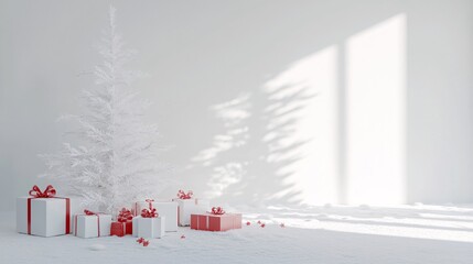 Christmas Background  Blank greeting card with  copy space for your Xmas Advent greeting card or advertisement,