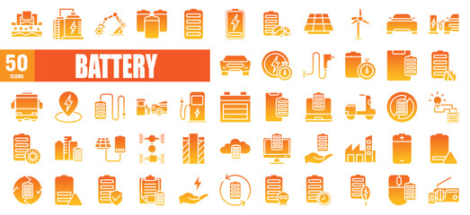 BATTERY ICON SET