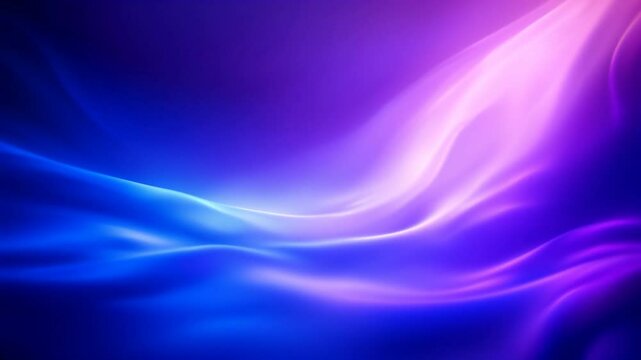 Soft waves of blue and purple blend harmoniously in a tranquil setting, creating a mesmerizing visual experience that evokes calmness and beauty, neon backgroud or backdrop