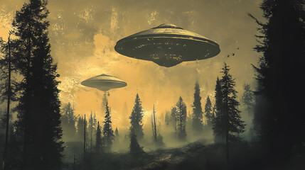 Retro Art with Vintage Aesthetic Design