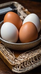 eggs in a basket