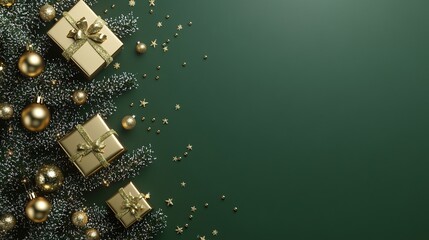 Christmas Background  Blank greeting card with  copy space for your Xmas Advent greeting card or advertisement,100