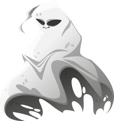 Cartoon ghost