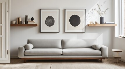 ミニマルで洗練されたリビングルームインテリア | Minimal and Sophisticated Living Room Interior