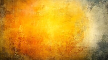 Obraz premium gradient orange and yellow hues on an abstract canvas texture that has been digitally enhanced.
