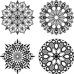 Mandala Design Exclusive | Intricate Vector Art for Meditation, Yoga, Bohemian Home Décor, Sacred Geometry, Spiritual Wall Art, Relaxation Therapy, Mindfulness Coloring, Mandala Pattern, Zentangle