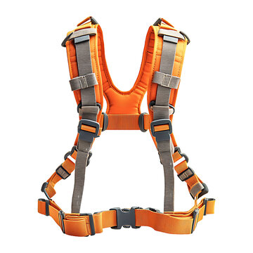 Climbing Harness isolated on transparent background.