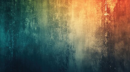Fototapeta premium A vibrant textured background with a gradient of warm and cool colors, creating an artistic atmosphere.
