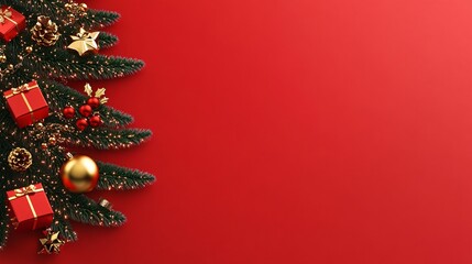 Christmas Background  Blank greeting card with  copy space for your Xmas Advent greeting card or advertisement,100