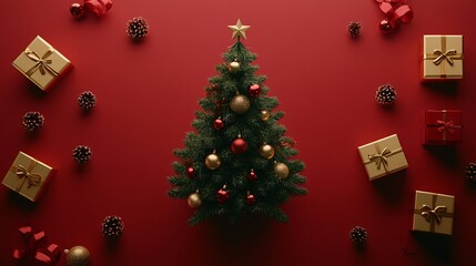 Christmas Background  Blank greeting card with  copy space for your Xmas Advent greeting card or advertisement,100