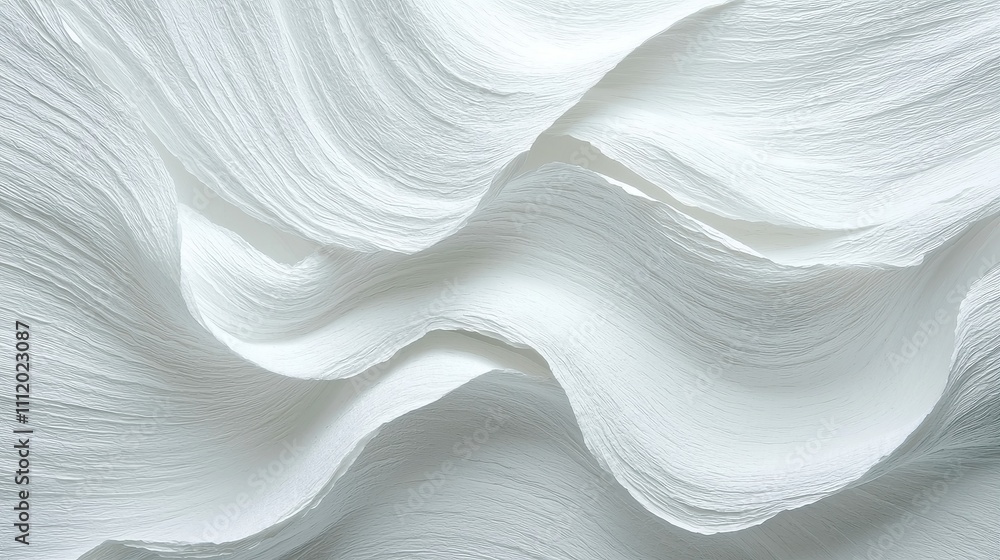 Poster white paper surface detail, a close-up view showcasing the subtle fibers and smoothness of a pristin