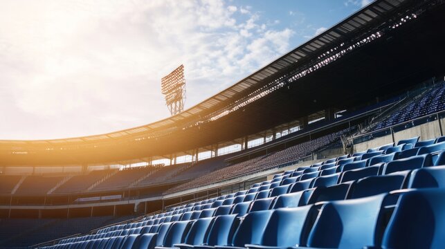 The empty stadium seats, a silent testament to the fans' absence, symbolized the void left by a lack of human connection and shared experience in the face of challenges