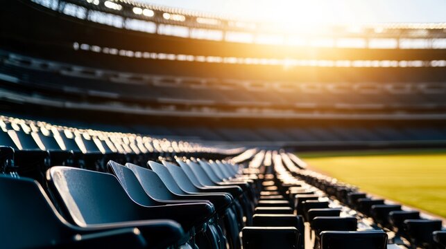 The empty stadium seats, a silent testament to the fans' absence, symbolized the void left by a lack of human connection and shared experience in the face of challenges