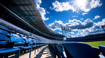 The empty stadium seats, a silent testament to the fans' absence, symbolized the void left by a lack of human connection and shared experience in the face of challenges