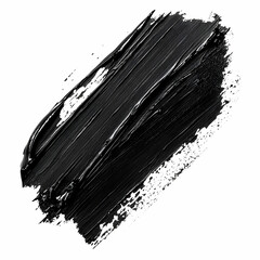 Black Paint Texture Illustration