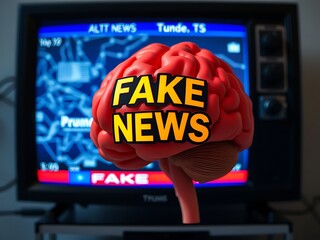 Brainwashed: Fake News on the Evening News AI Generated