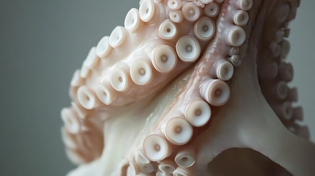 Close Up Of An Octopuss Tentacles Showing Suction Cups