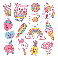 Cute Character Element Collection