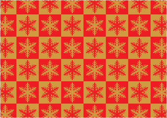 クリスマスをイメージしたシンプルな背景イラスト