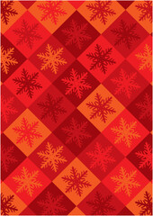 クリスマスをイメージしたシンプルな背景イラスト