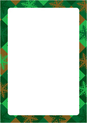 クリスマスをイメージしたシンプルな背景イラスト