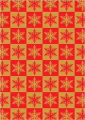 クリスマスをイメージしたシンプルな背景イラスト